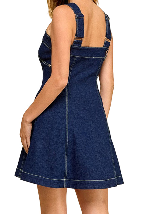 Ellie Denim Mini Dress