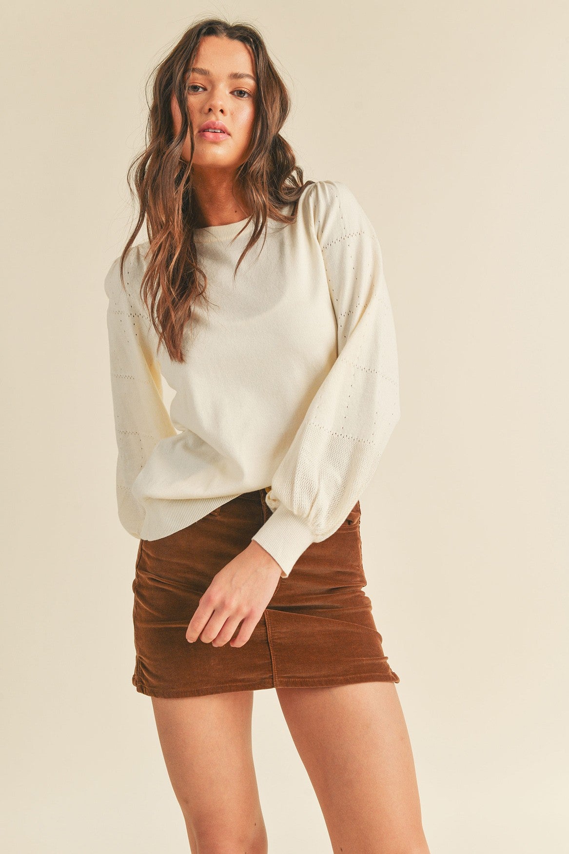 Sydney Puff Sleeve Sweater