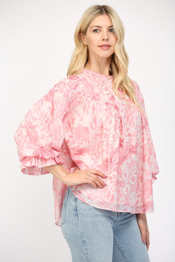 Mallie Floral Blouse