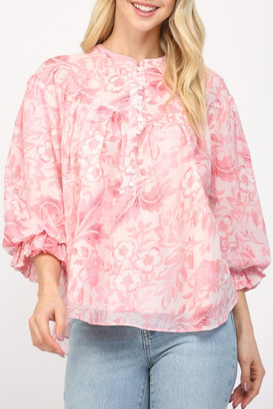 Mallie Floral Blouse