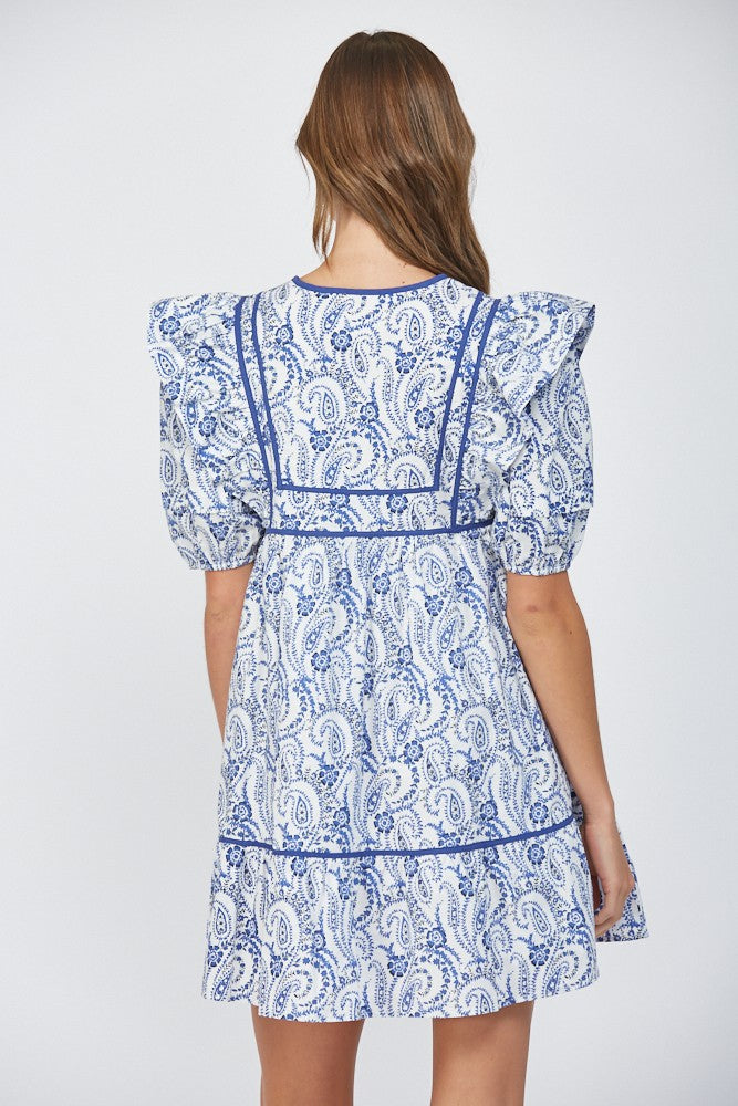 Sydney Puff Sleeve Mini Dress