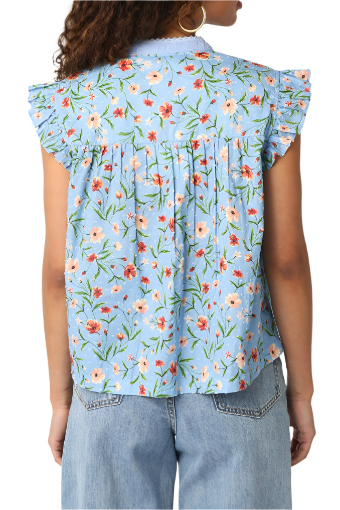 Debbie Floral Top
