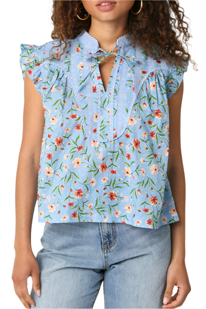 Debbie Floral Top