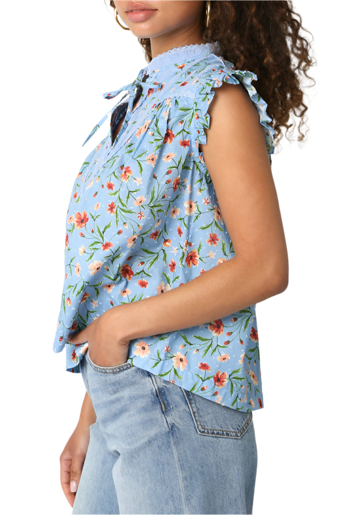 Debbie Floral Top
