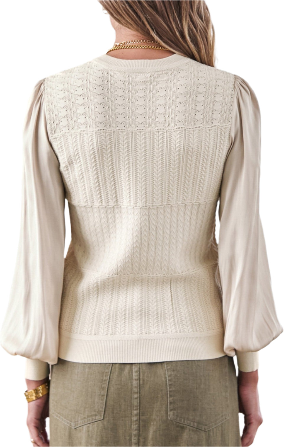 Loren Woven Sweater