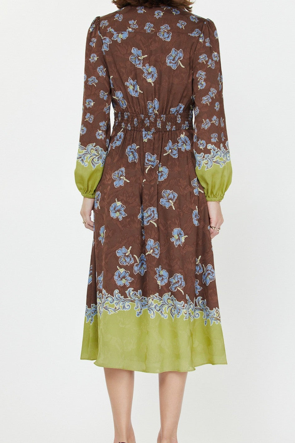 Veronica V-neck Midi Dress