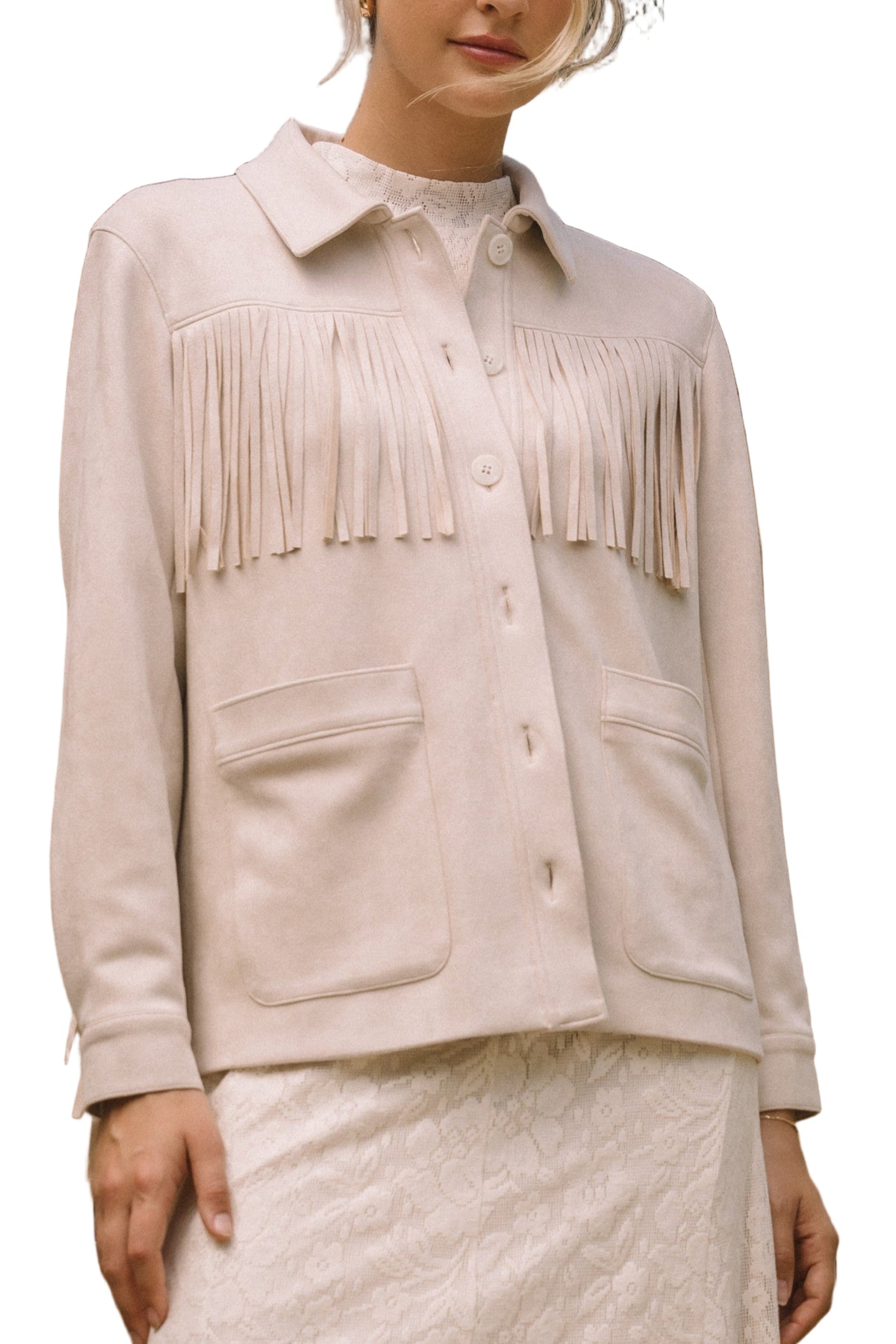 Francesca Fringe Jacket