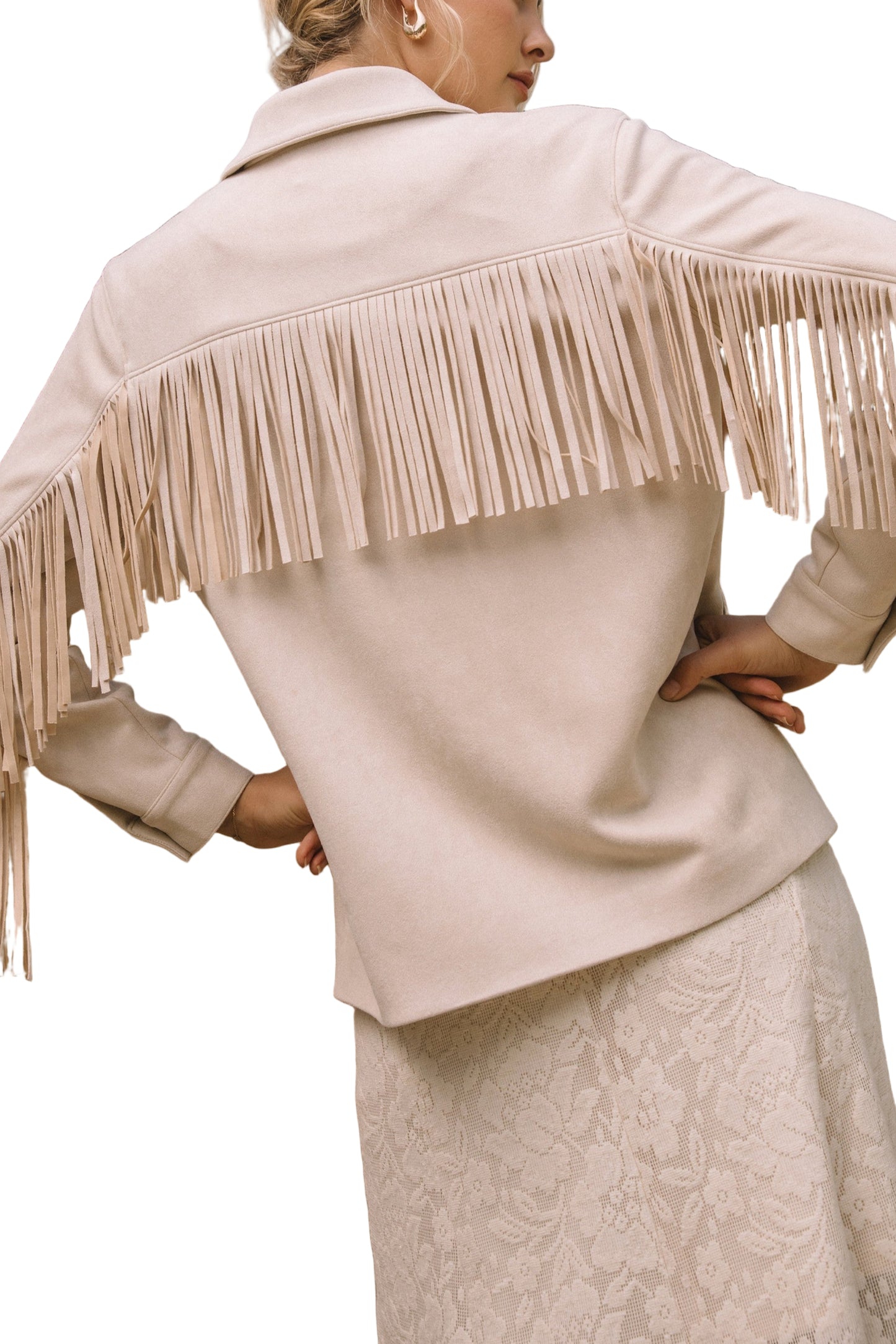 Francesca Fringe Jacket