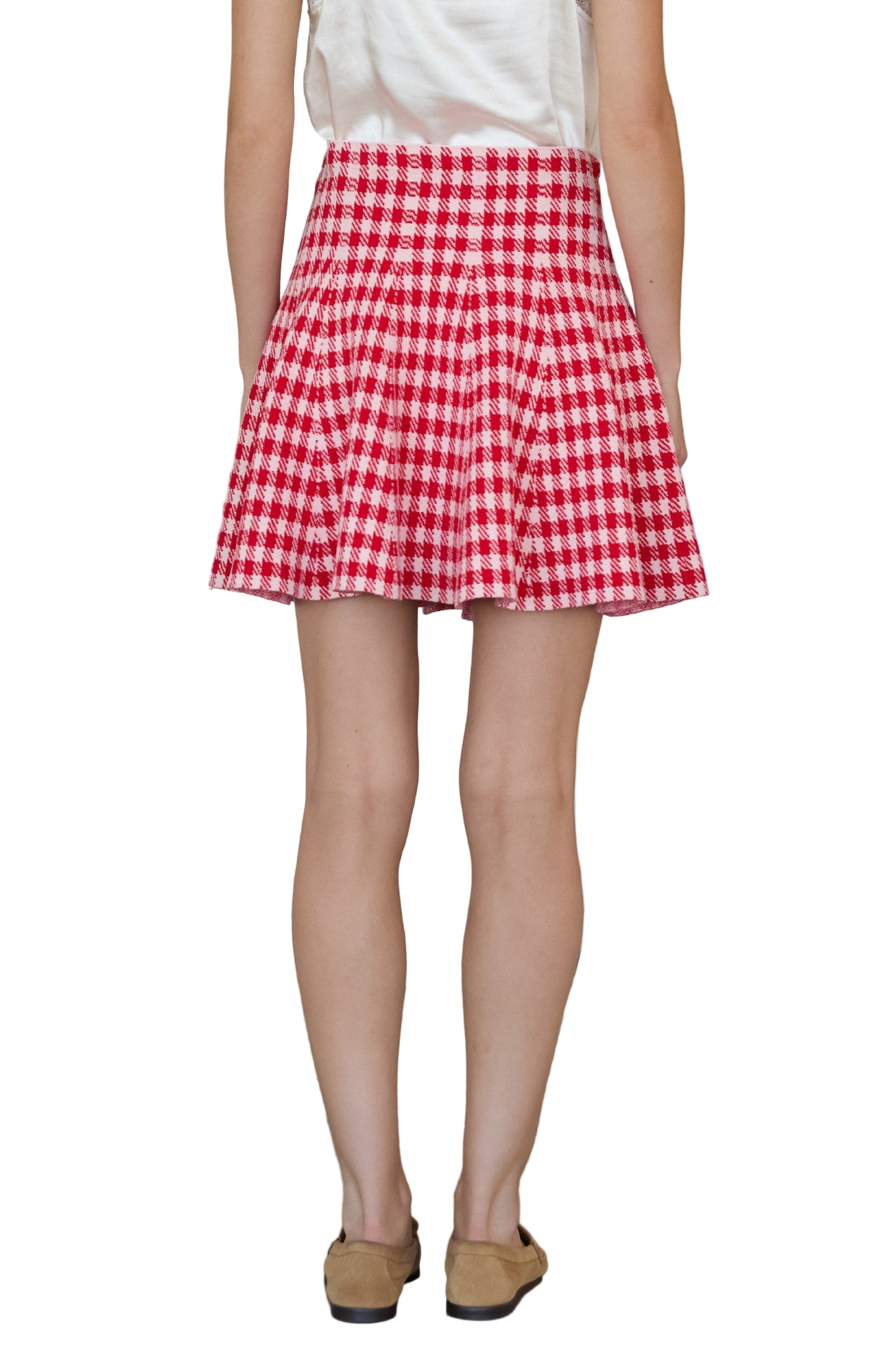 Parker Gingham Mini Skirt