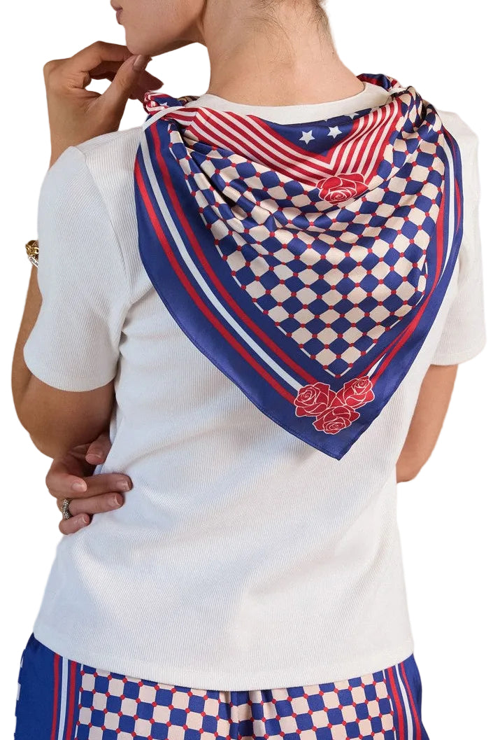 Anna Knit Top with Scarf