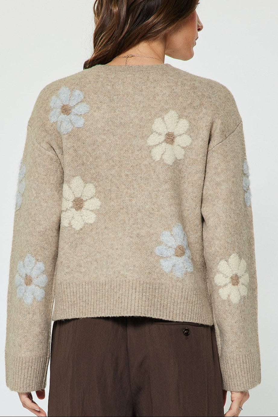 Palmer Flower Sweater