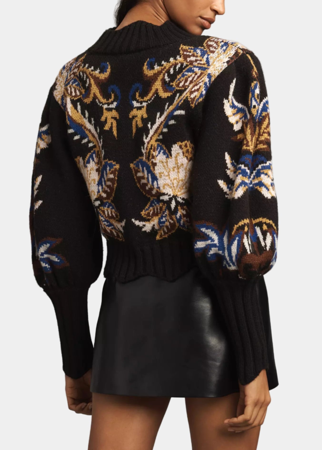 Farm Rio Arabesque Paradise Knit Sweater