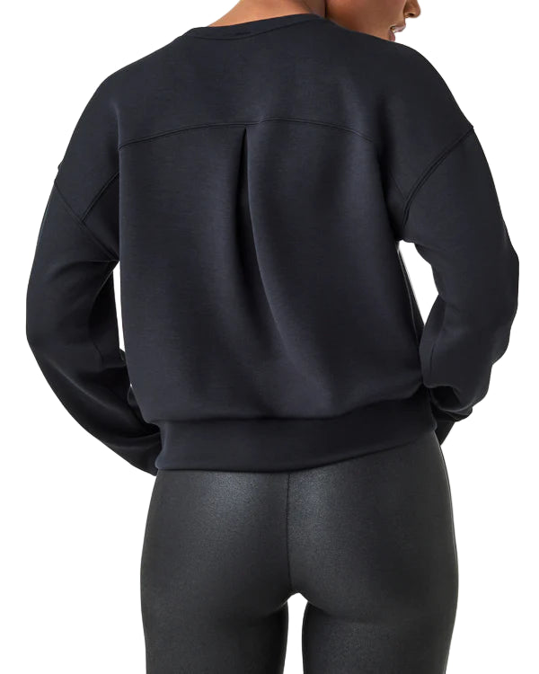 Spanx Air Essentials Crewneck in Black