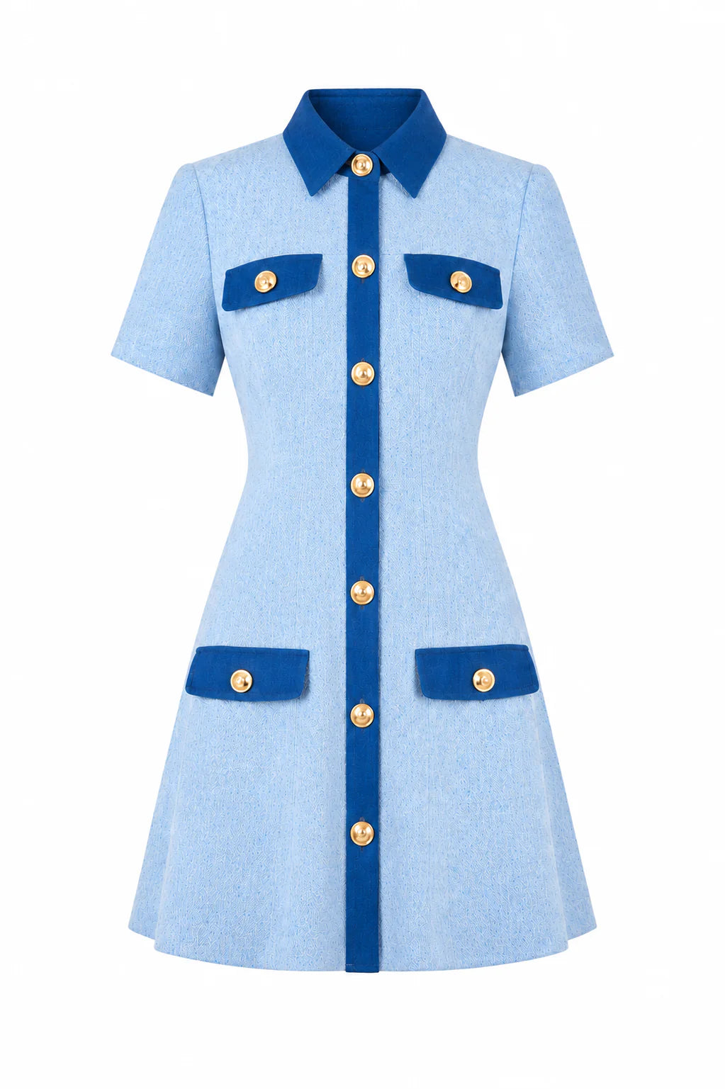 JS71 Farrow Two Tone Short Dress