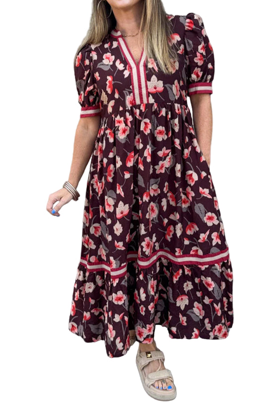Kay Kay Floral Maxi Dress