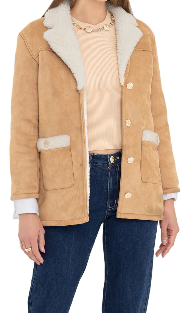 Generation Love Luvia Faux Shearling Jacket