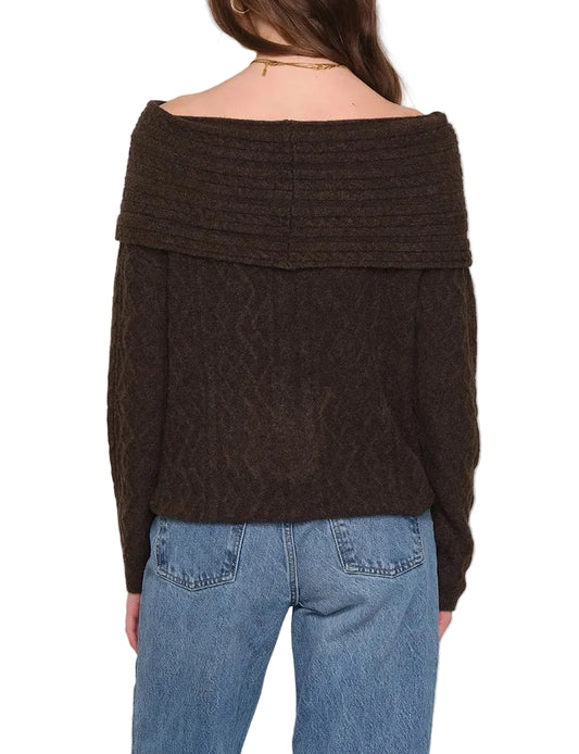 Heartloom Enly Sweater In Walnut