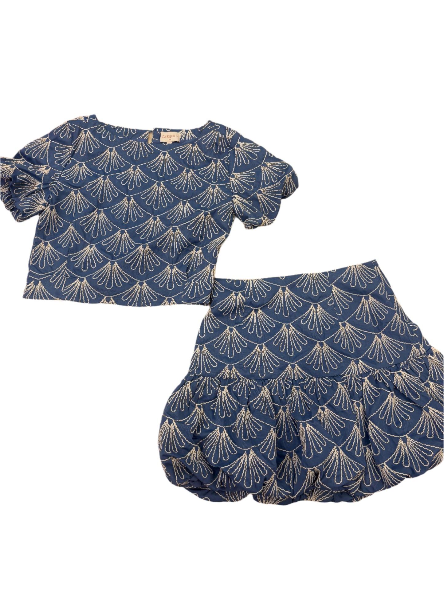 Lola Denim Bubble Set