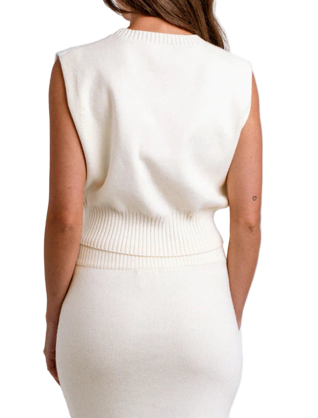 Kerisma Issa Sleeveless Knit Top and Maxi Skirt Set