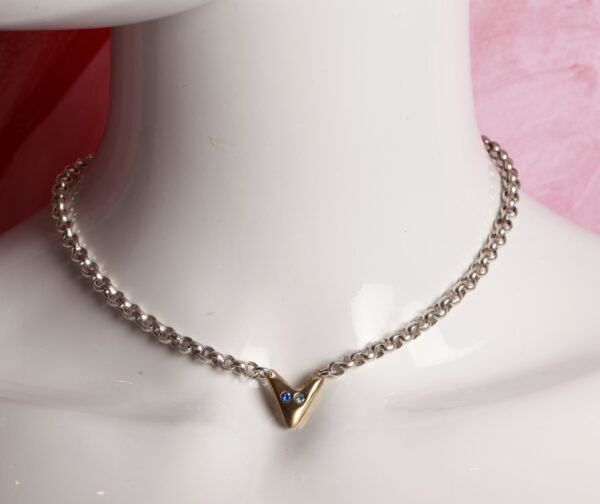 Ermine New York Heart Mini Necklace