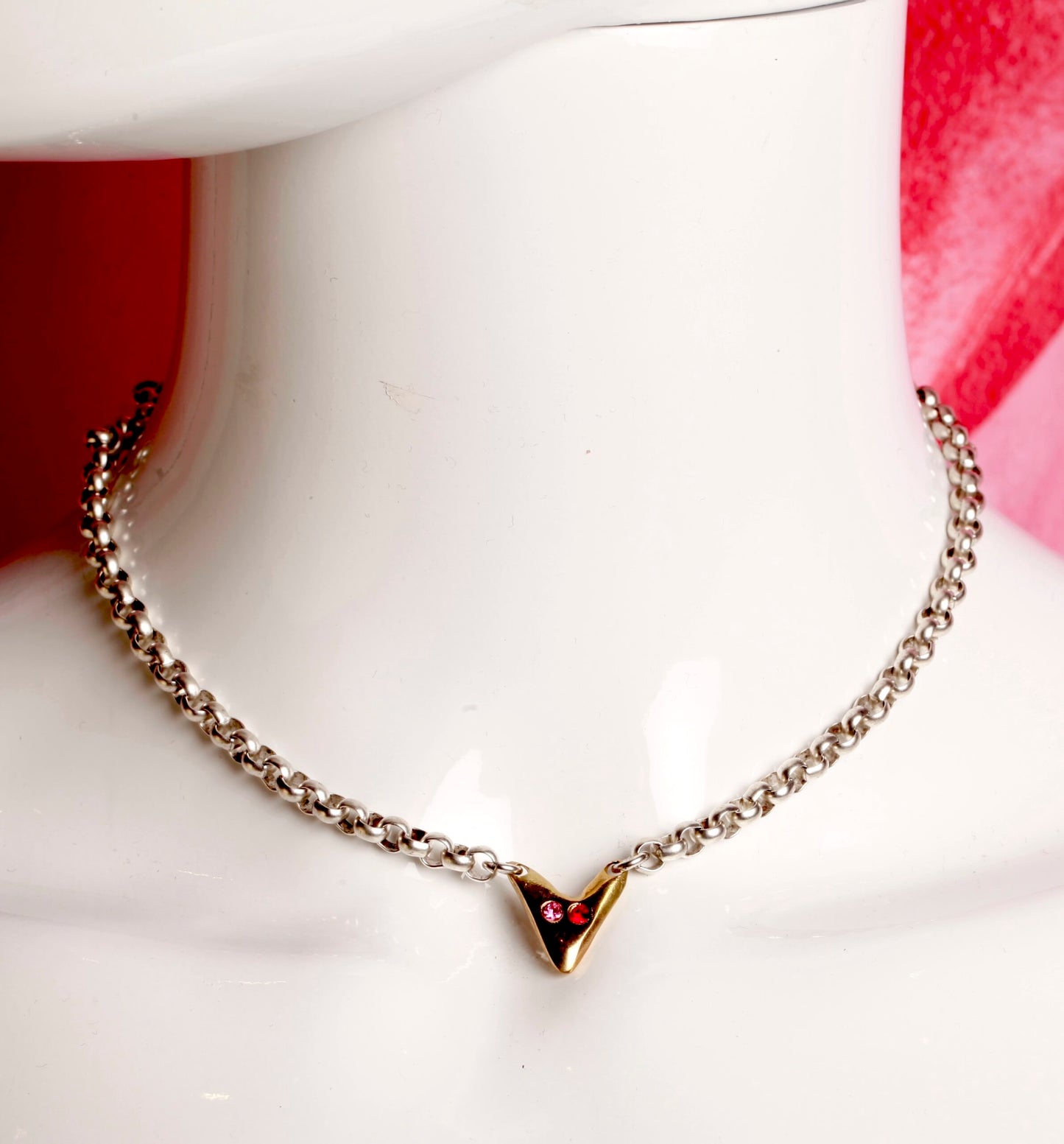 Ermine New York Heart Mini Necklace