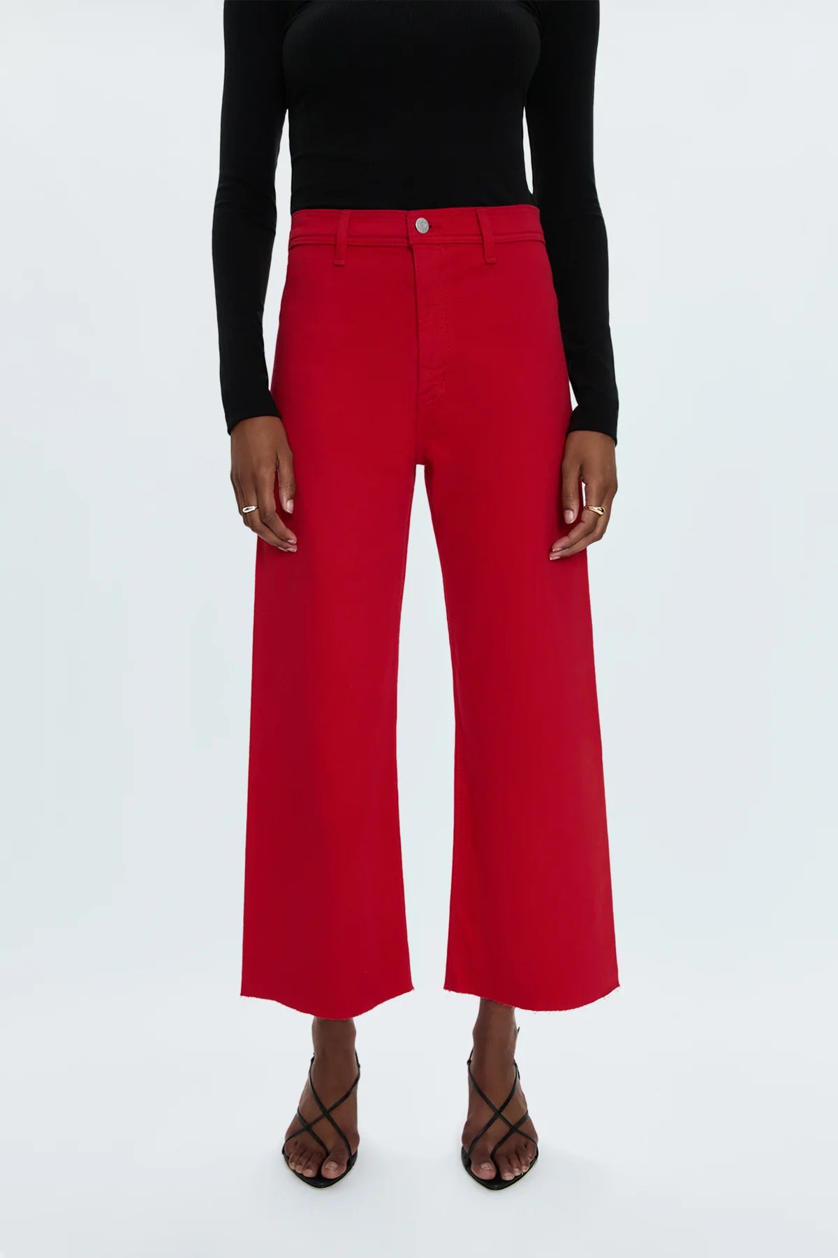 Pistola Penny Crop High Rise Wide Leg