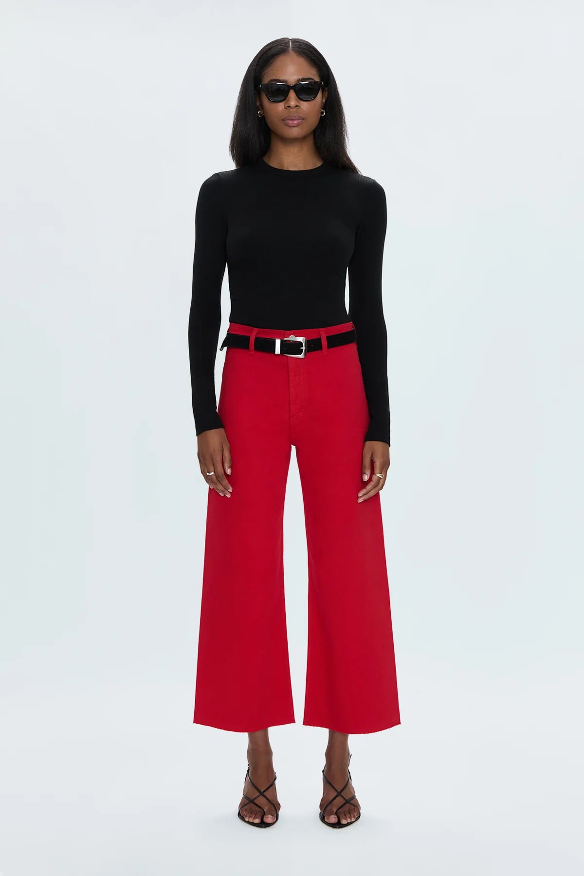 Pistola Penny Crop High Rise Wide Leg