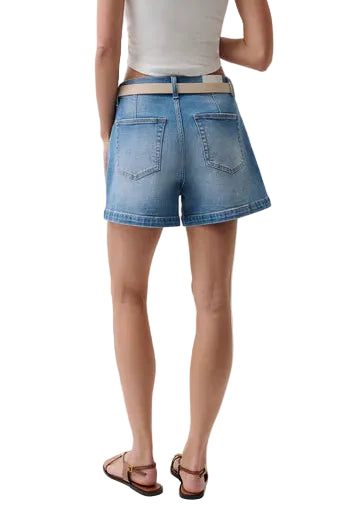 Pistola Aoki High Rise A Line Shorts