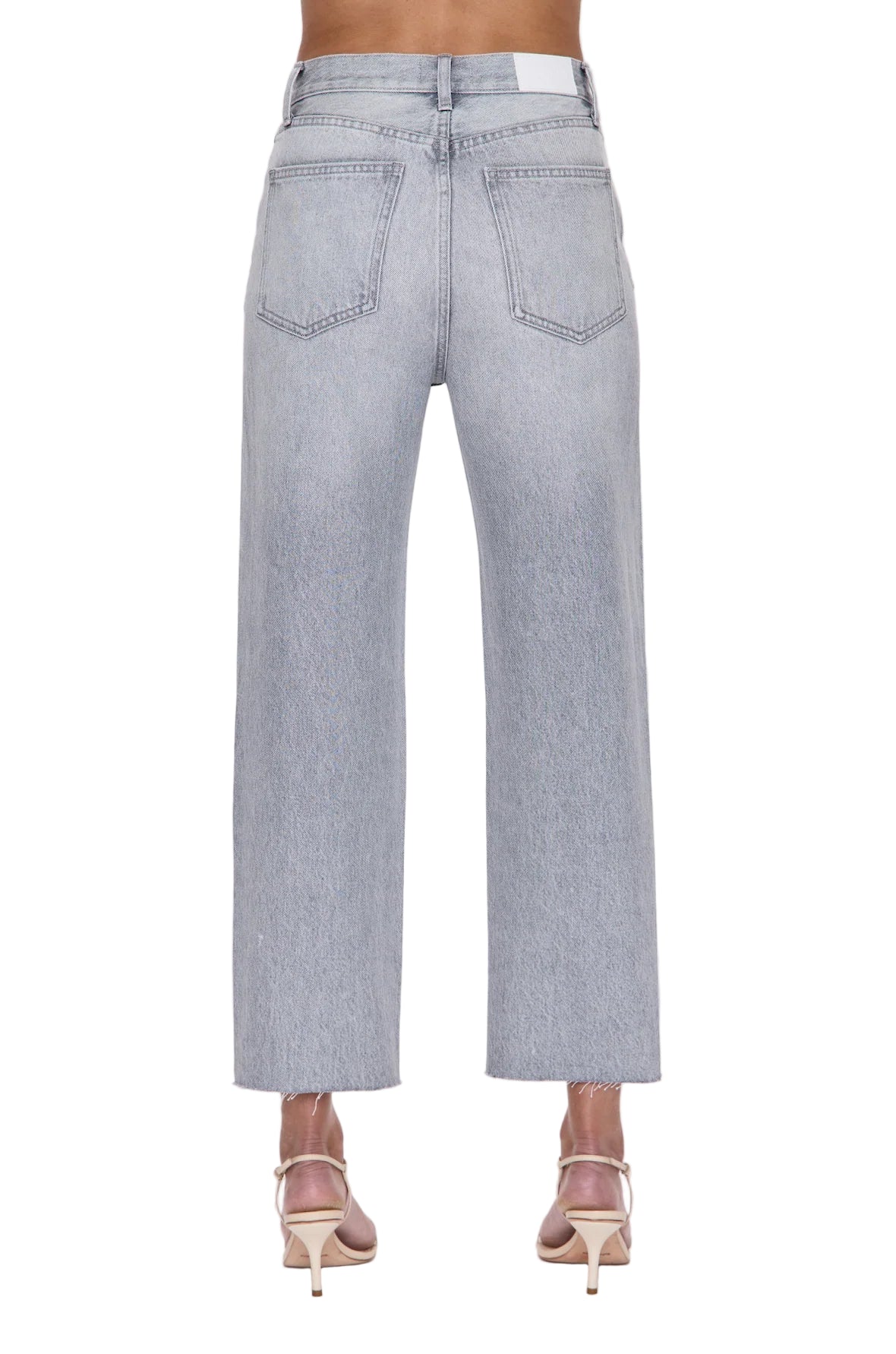 Pistola Cassie Crop Super High Rise Straight