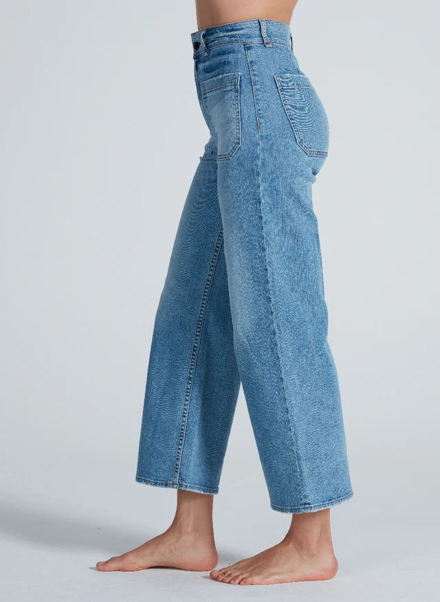 ASKKNY Cropped Sailor Jeans