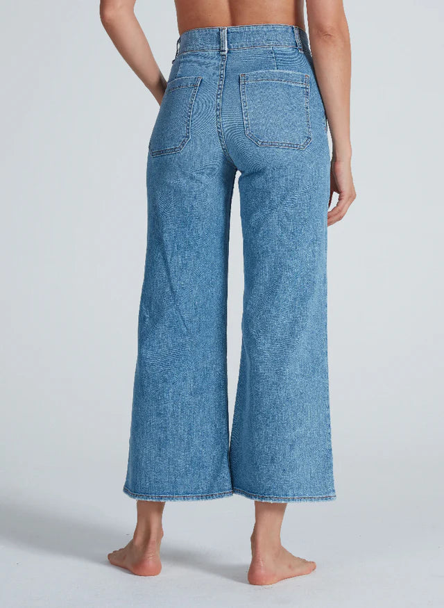 ASKKNY Cropped Sailor Jeans