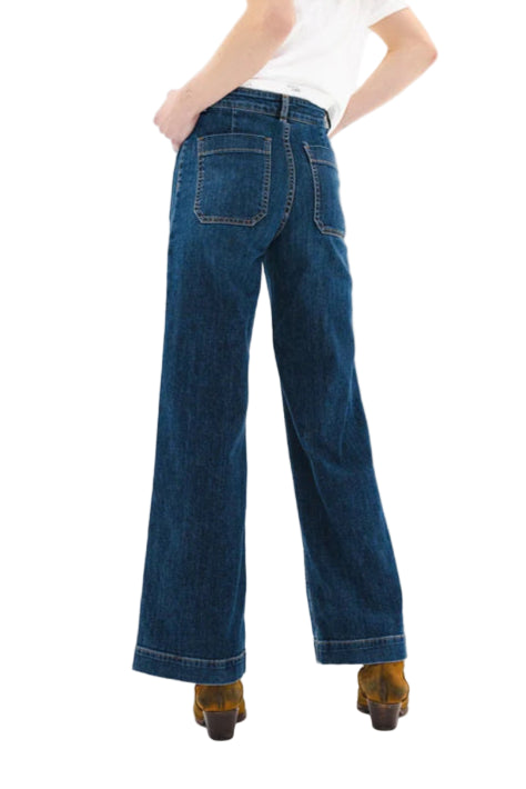ASKKNY Sailor Front Pocket Jeans in Dark Stone