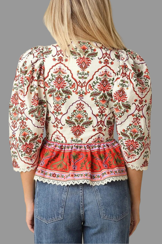 Wynne Floral Top