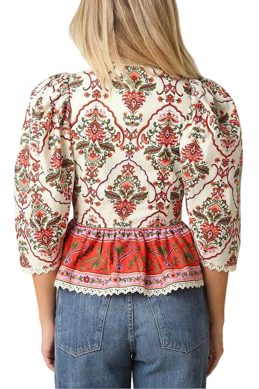 Wynne Floral Top