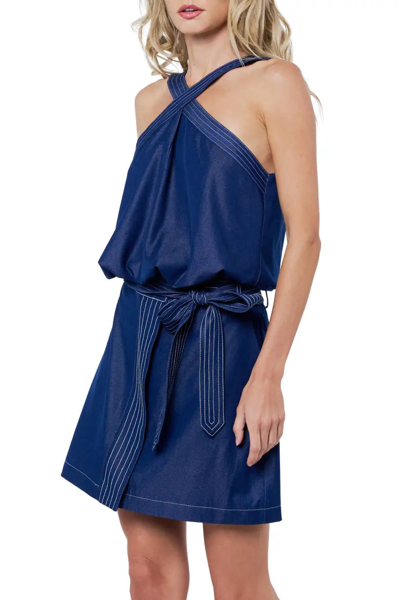 CIEBON Zenia Halter Top & Clo Mini Skirt