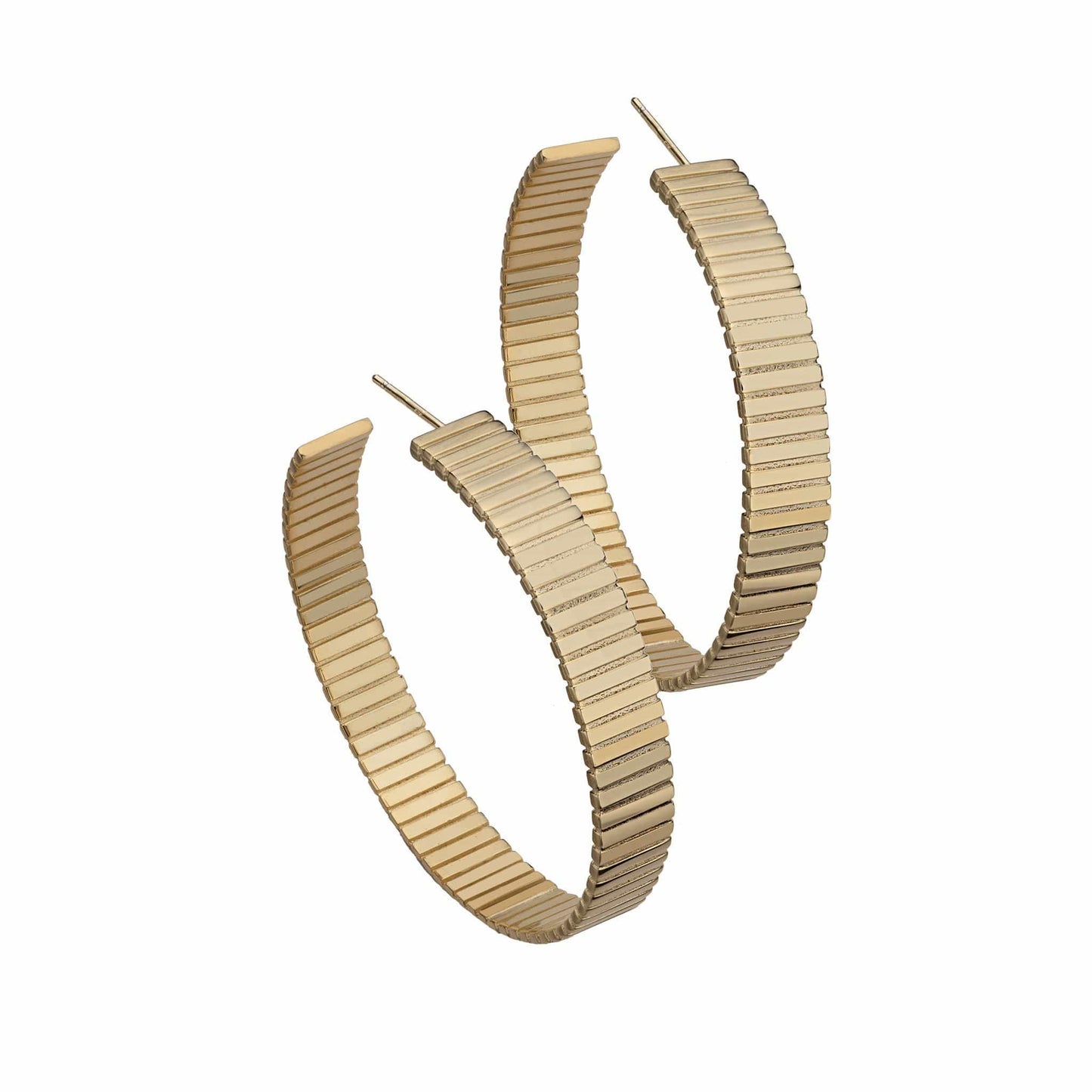 Jennifer Zeuner Odessa 2" Mesh Hoops