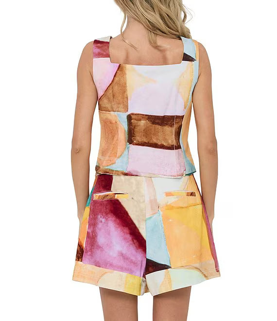 CIEBON Yesika Scallop Top & Noa Skort
