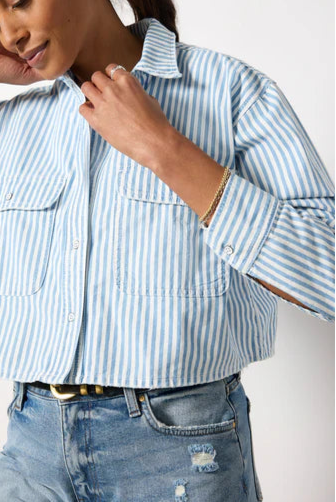 ASKKNY Striped Top