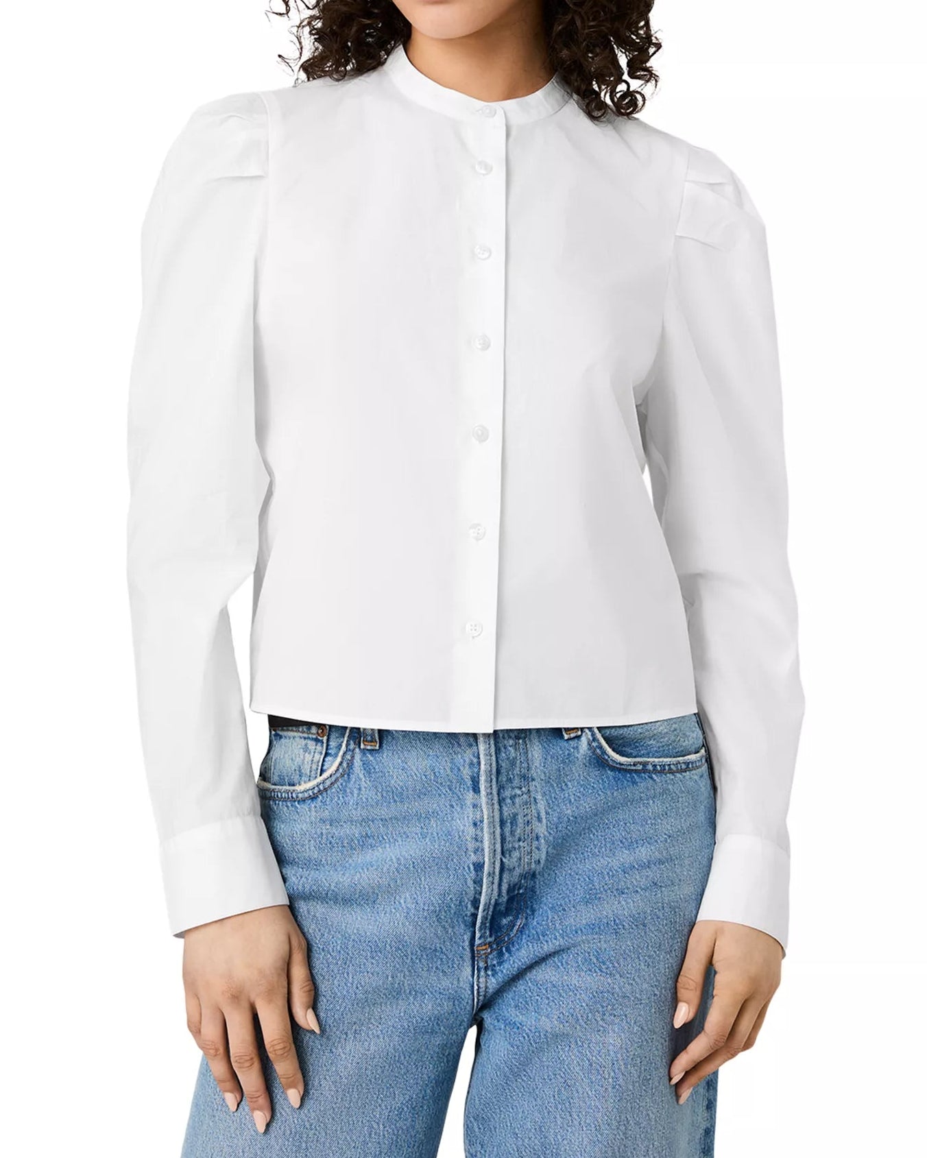 French Connection Cambria Puff Sleeve Top