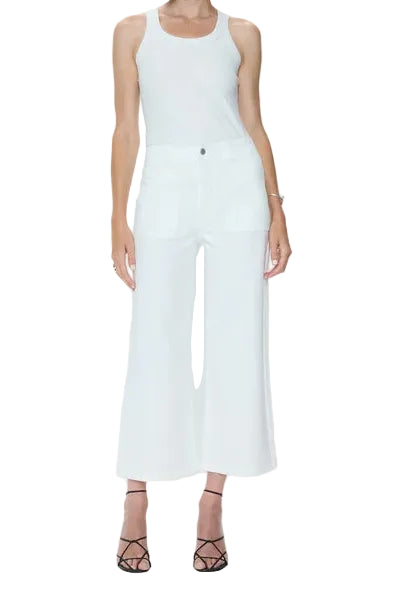 Pistola Zooey Patch Pocket Utility Pant in Le Blanc