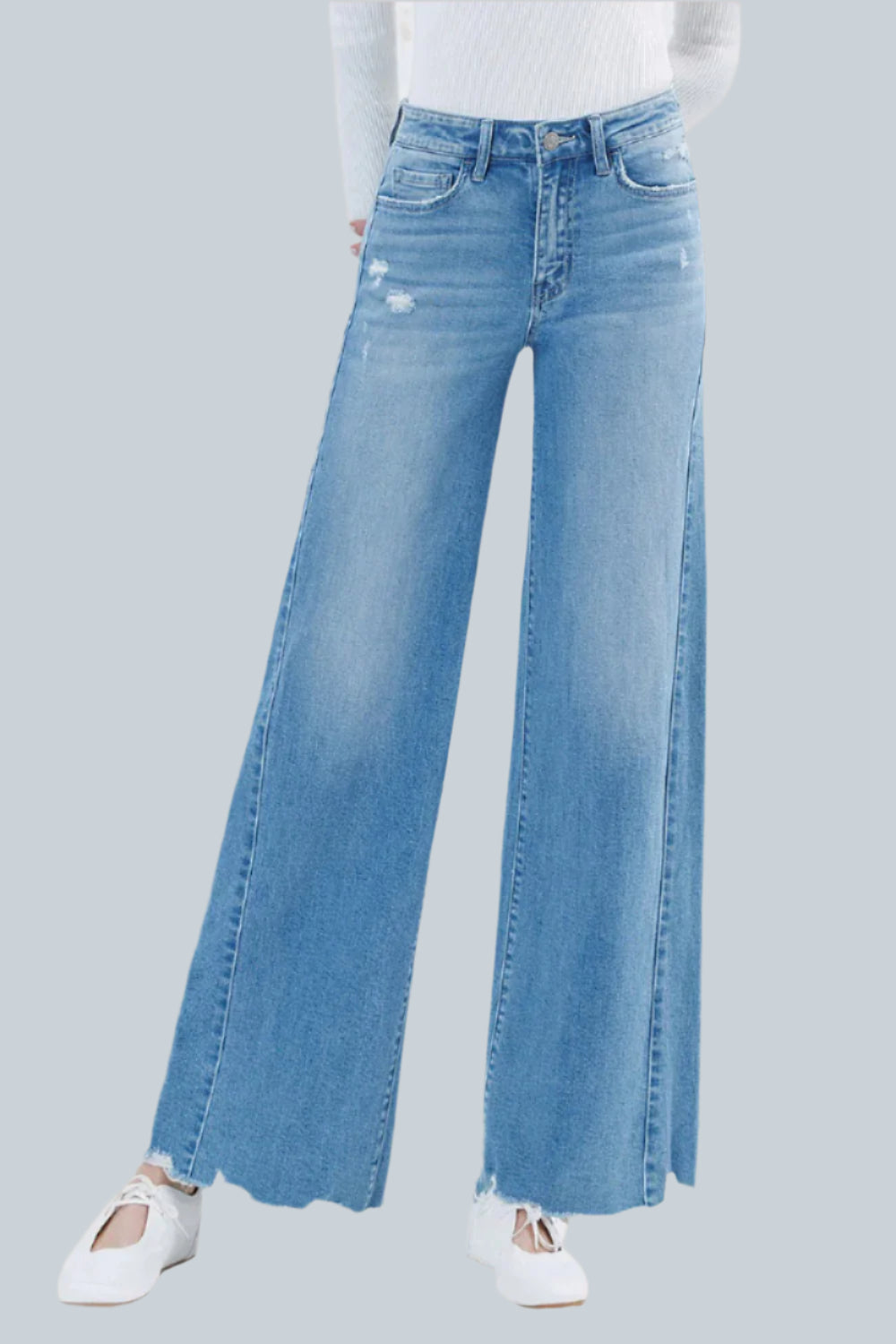 Stella High Rise Wide Leg Jeans