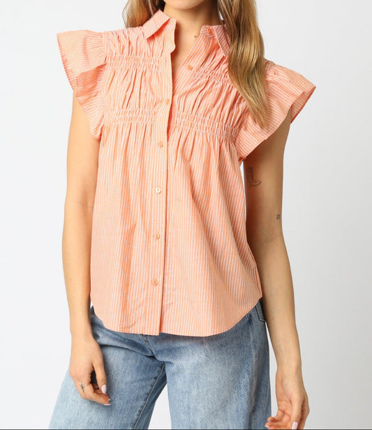 Harper Striped Corley Top