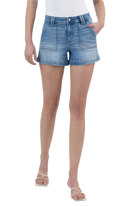Vervet  Rebecca High Rise Shorts