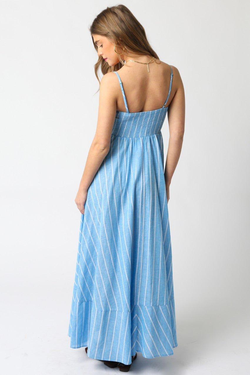 Deanna Striped Maxi Dress