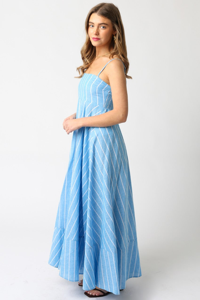 Deanna Striped Maxi Dress