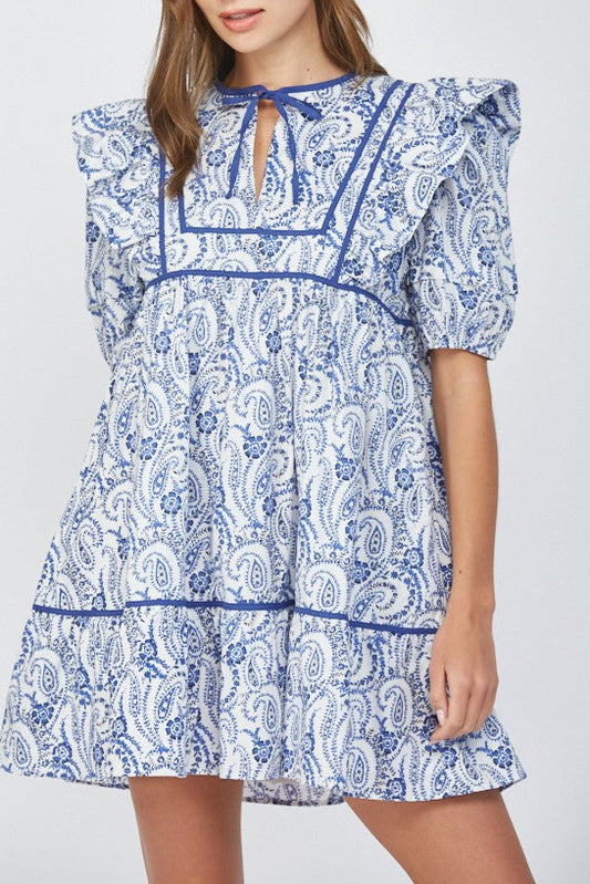 Sydney Puff Sleeve Mini Dress
