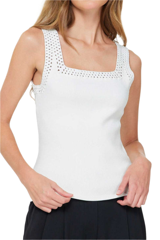Carter Square Neck Tank Top