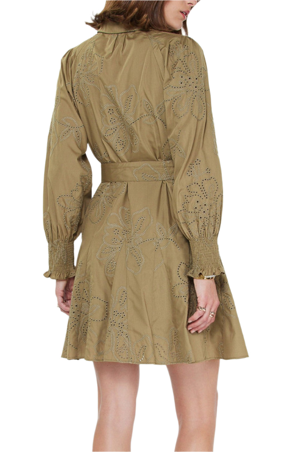 Romy Embroidered Mini Dress