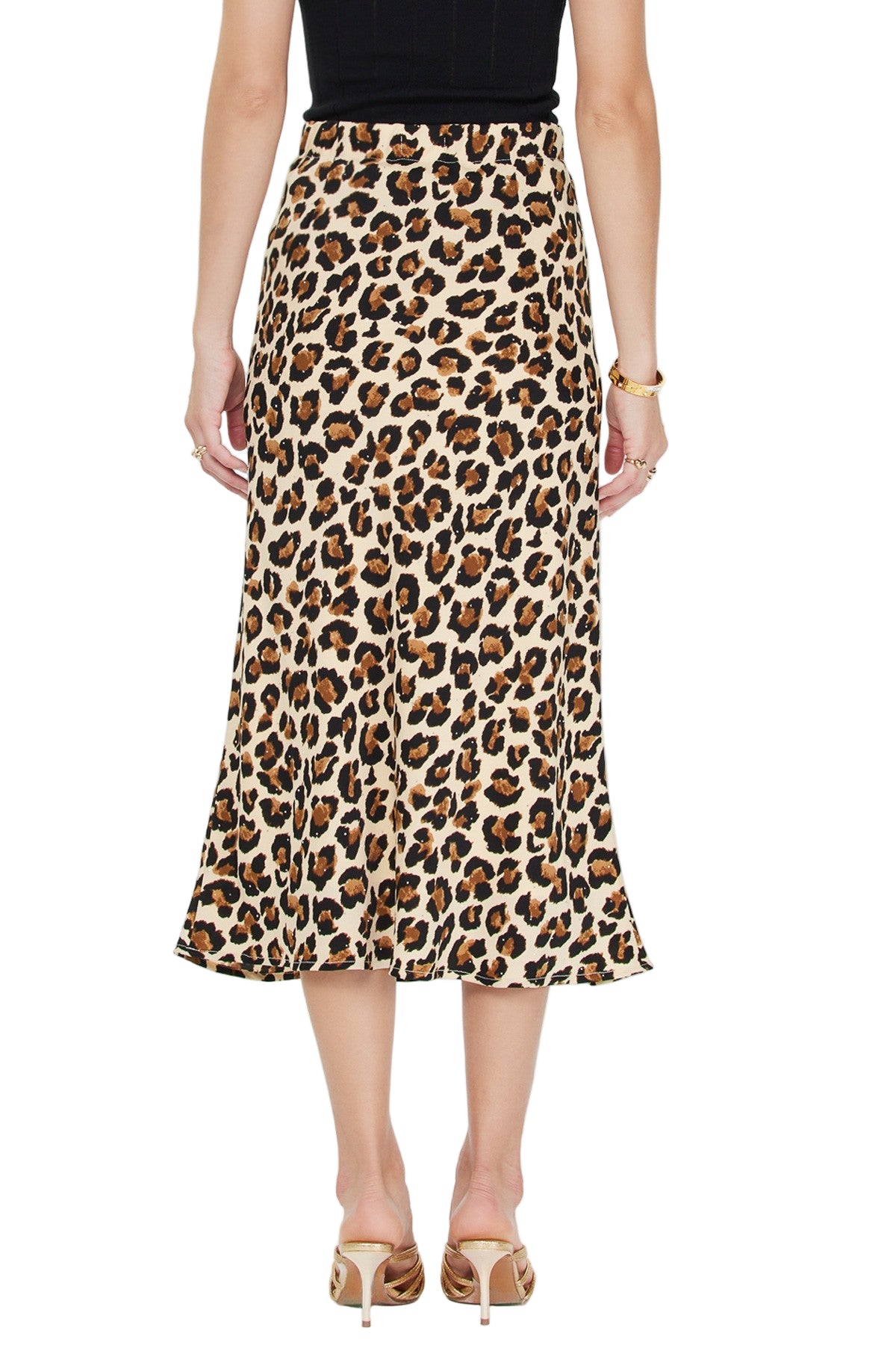 Abby Leopard Maxi Skirt