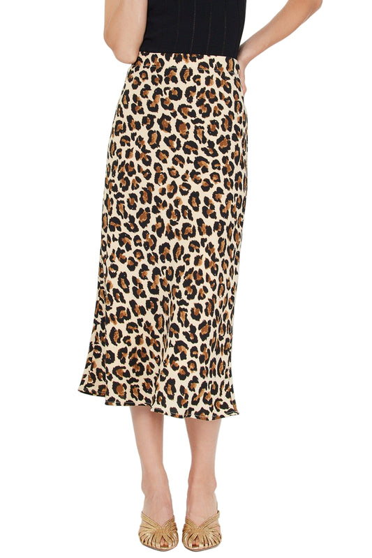 Abby Leopard Maxi Skirt